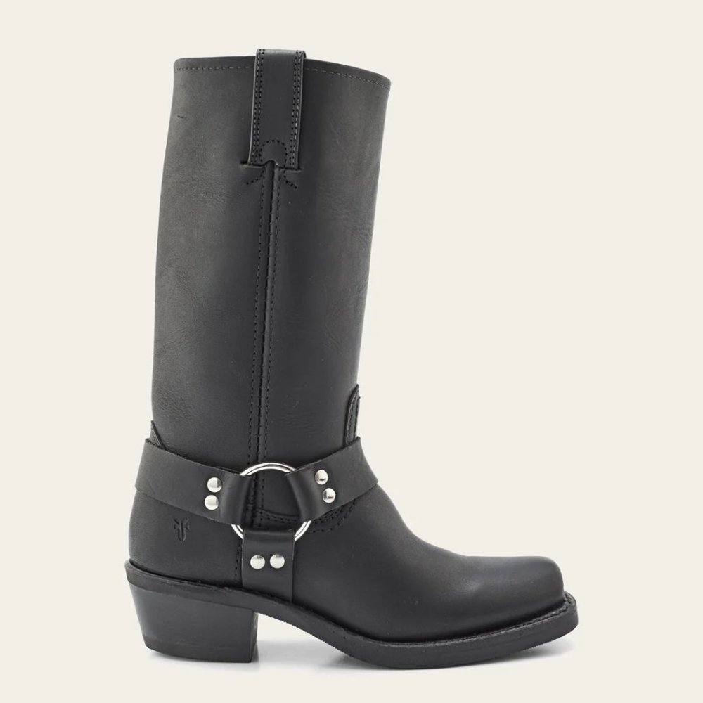 Frye Black Heeled Boots